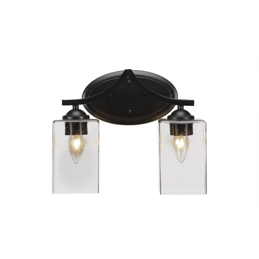 Toltec Zilo 552-mb-530 Bath Vanity Light 16 in. wide - Matte Black