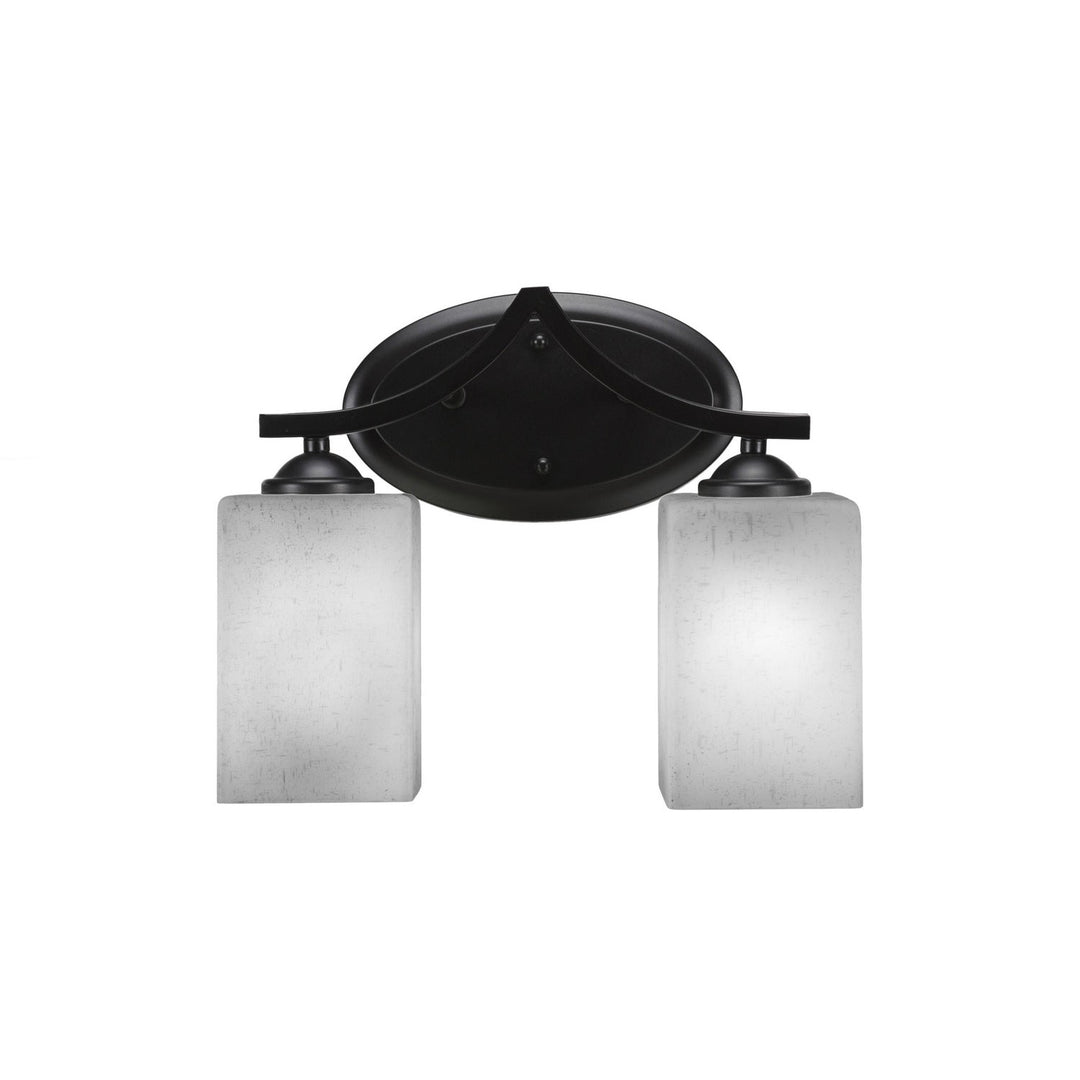 Toltec Zilo 552-mb-531 Bath Vanity Light 17 in. wide - Matte Black