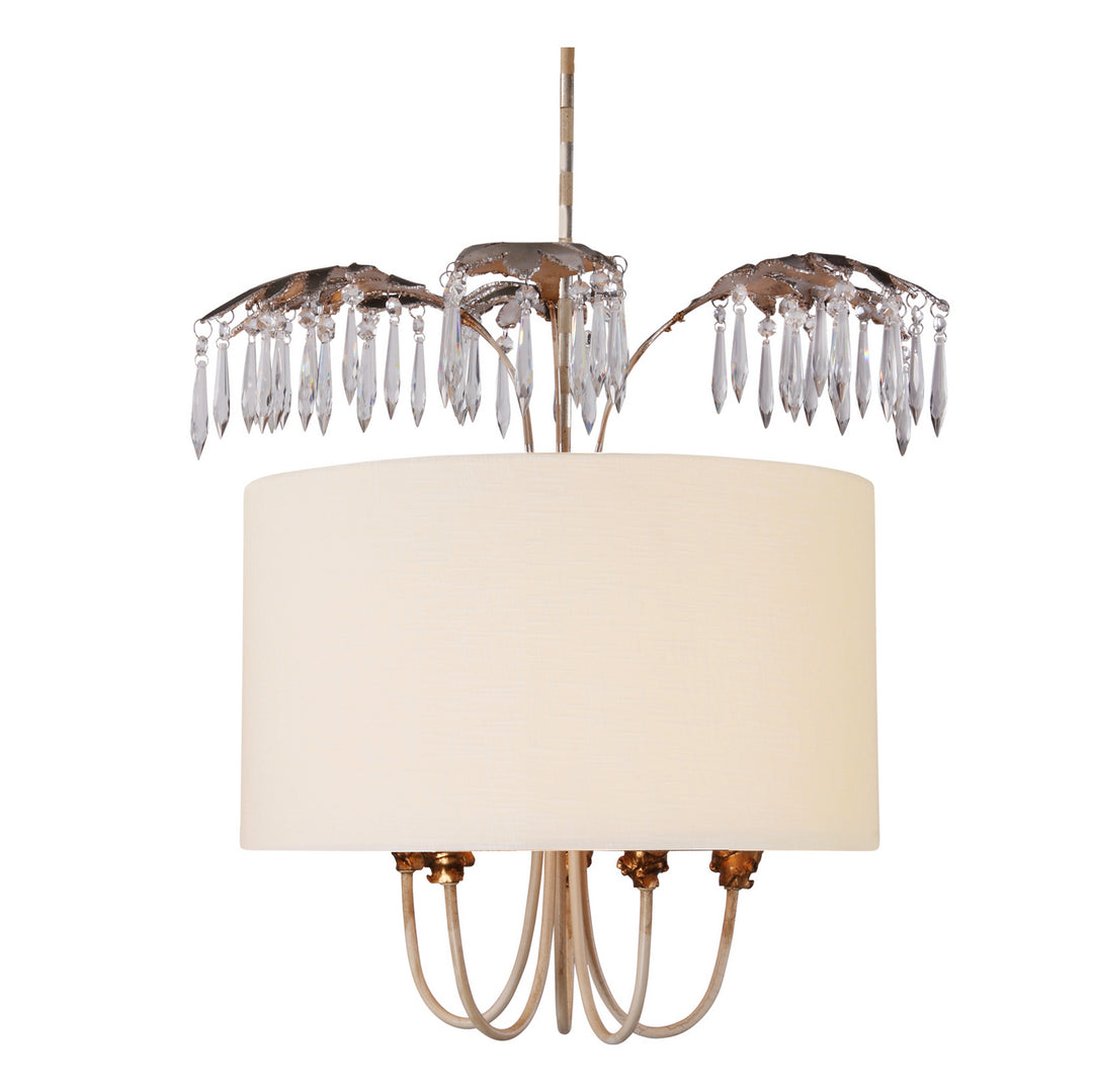 Lucas+McKearn Antoinette Pd1181 Chandelier Light - Gold and Silver leaf