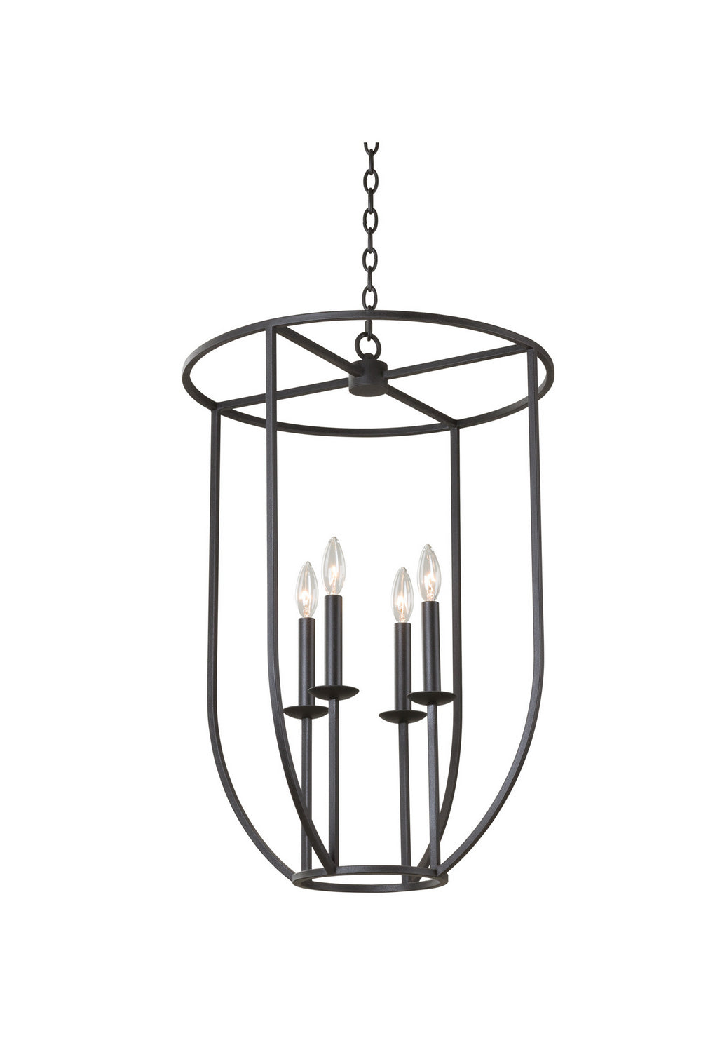 Kalco Newhall 508050BI Pendant Light - Black Iron