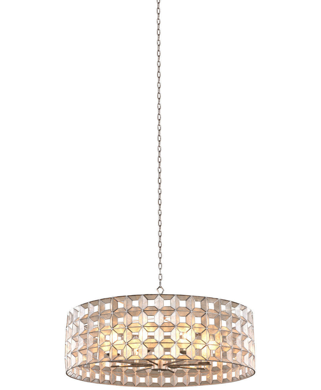 Kalco Prado 509153OSL Pendant Light - Oxidized Silver Leaf