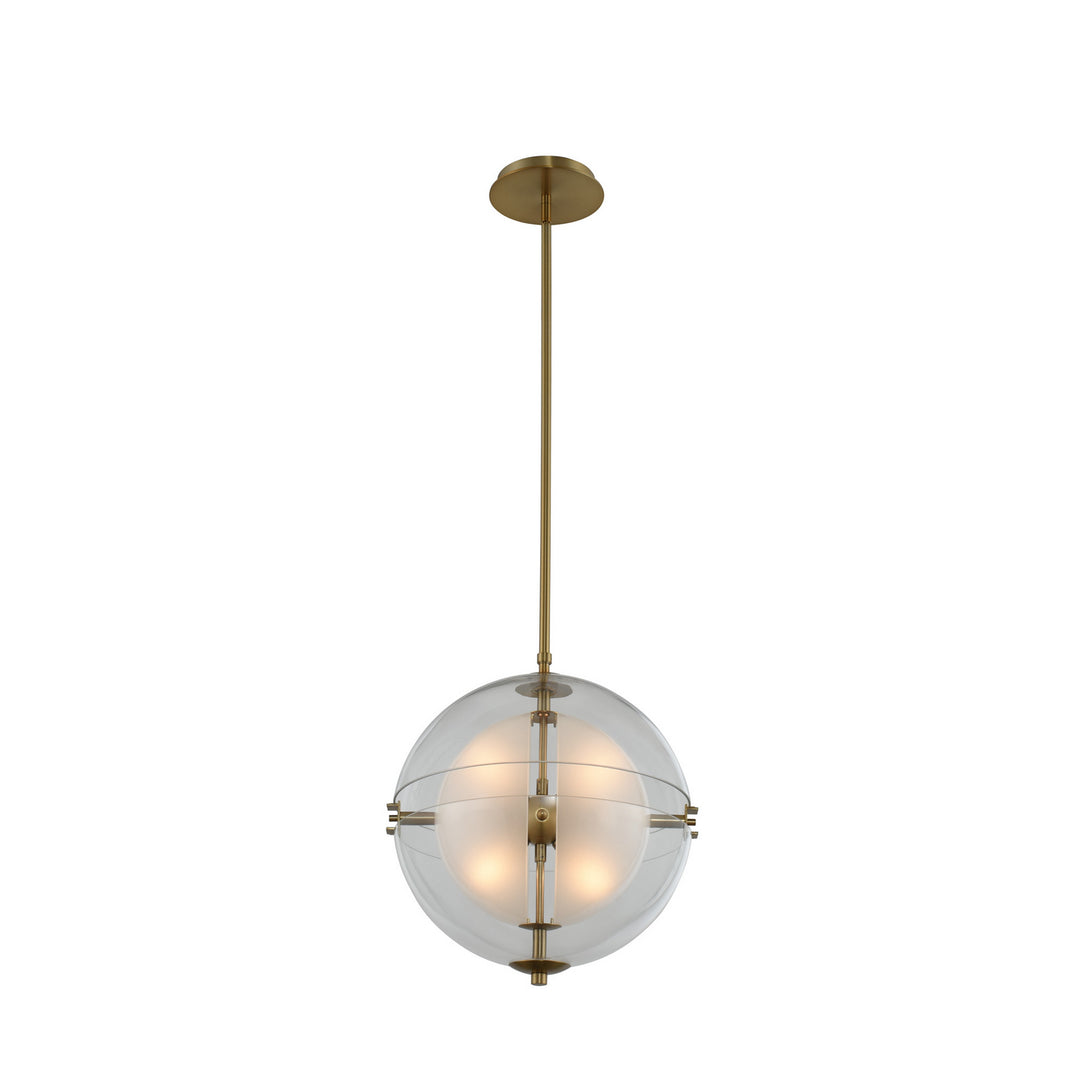 Kalco Sussex 509751WB Pendant Light - Winter Brass