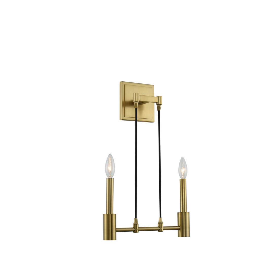 Kalco Kingston 509820WB Wall Sconce Light - Winter Brass