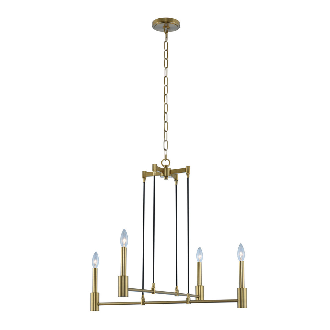 Kalco Kingston 509870WB Chandelier Light - Winter Brass