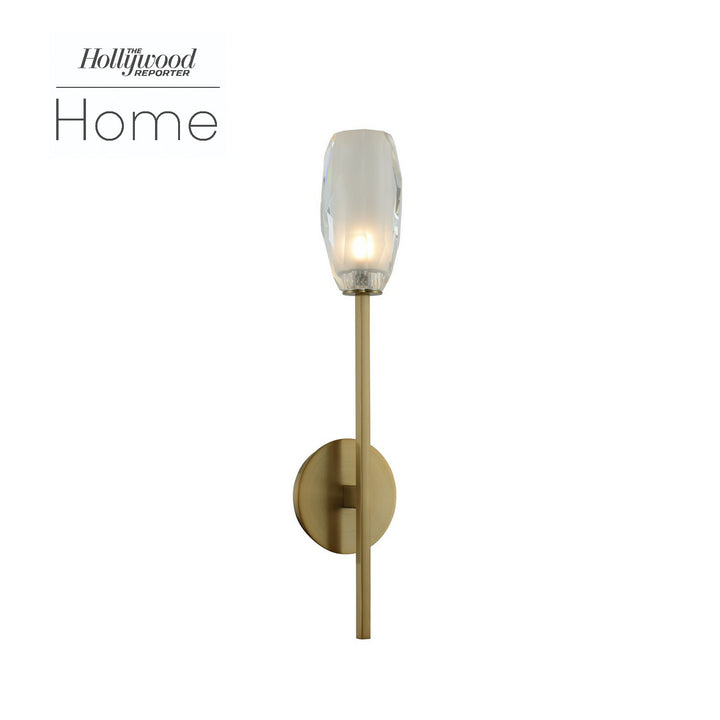 Kalco June 511521WB Wall Sconce Light - Winter Brass