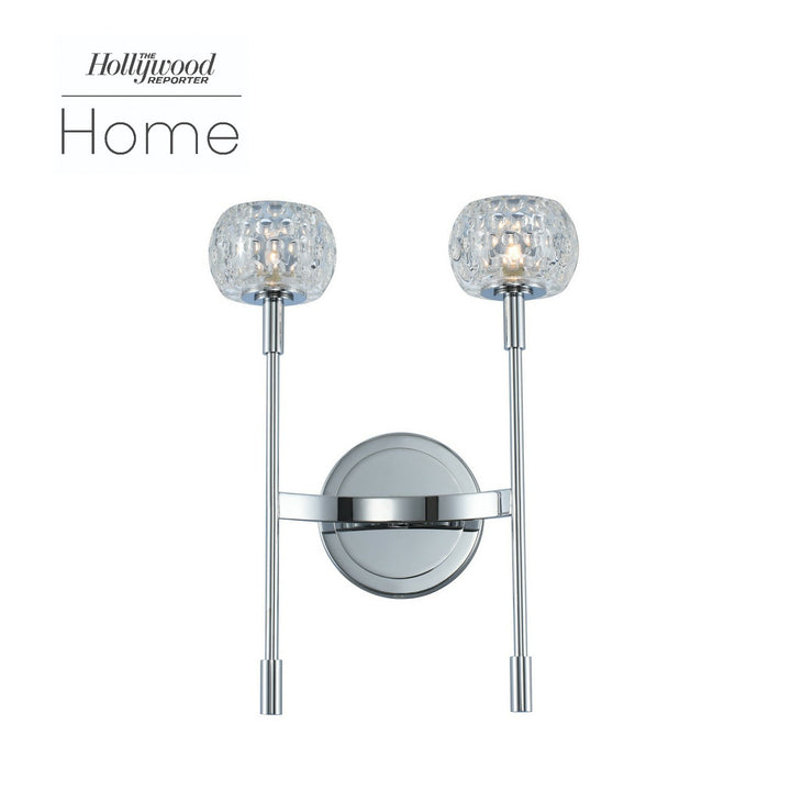 Kalco Mae 511622CH Wall Sconce Light - Chrome