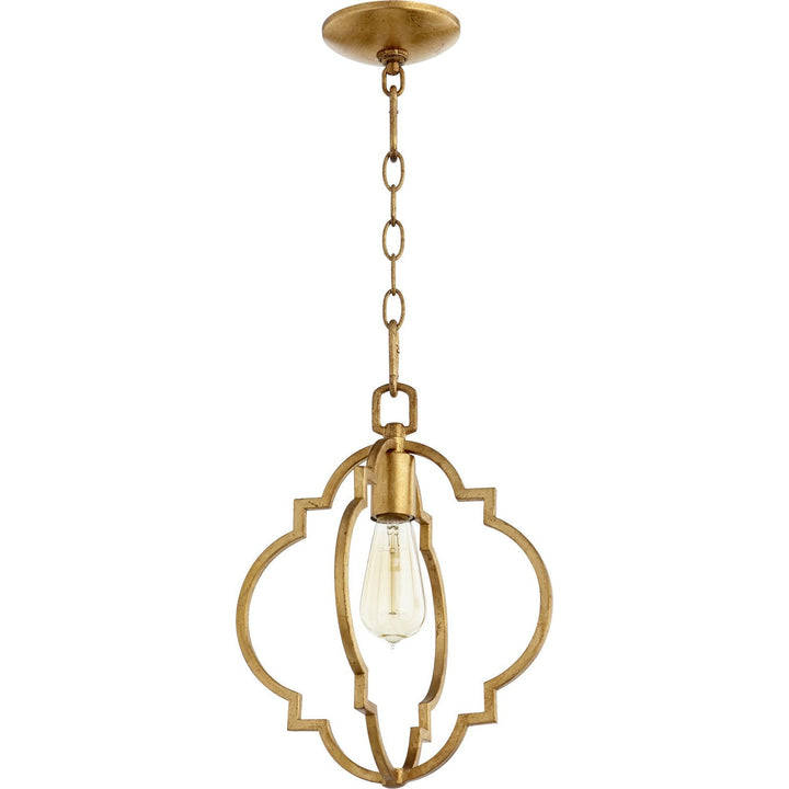 Quorum Dublin 3842-74 Pendant Light - Gold Leaf