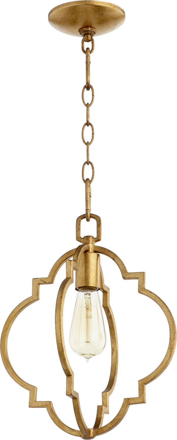 Quorum Dublin 3842-74 Pendant Light - Gold Leaf