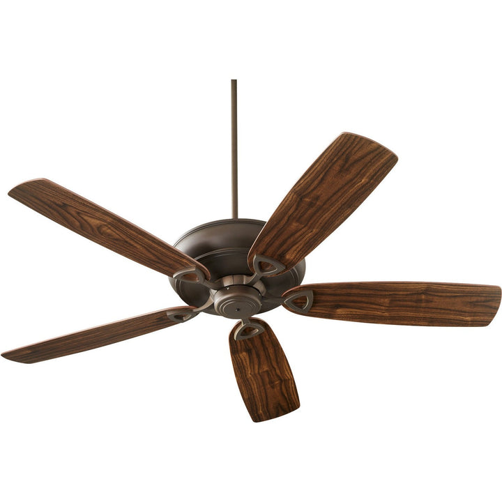 Quorum Alto 40625-86 Ceiling Fan 62 in. - Oiled Bronze, Dark Oak/Walnut