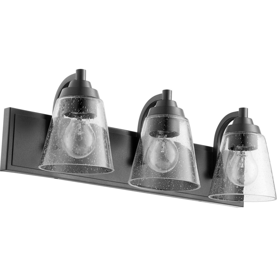 Quorum 518 Vanities 518-3-69 Bath Vanity Light 22 in. wide - Textured Black