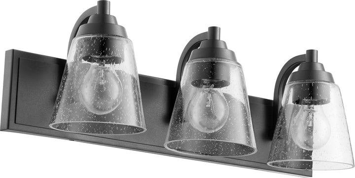 Quorum 518 Vanities 518-3-69 Bath Vanity Light 22 in. wide - Textured Black
