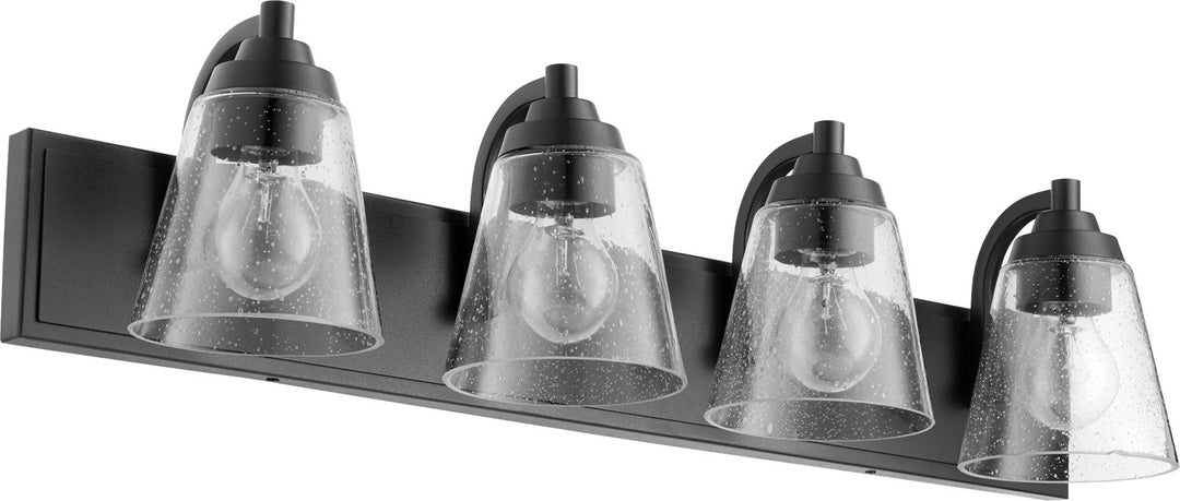 Quorum 518 Vanities 518-4-69 Bath Vanity Light 30 in. wide - Textured Black