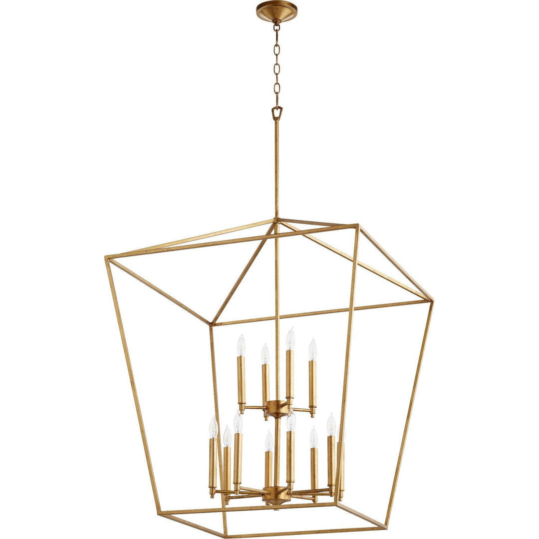 Quorum Gabriel 604-12-74 Pendant Light - Gold Leaf