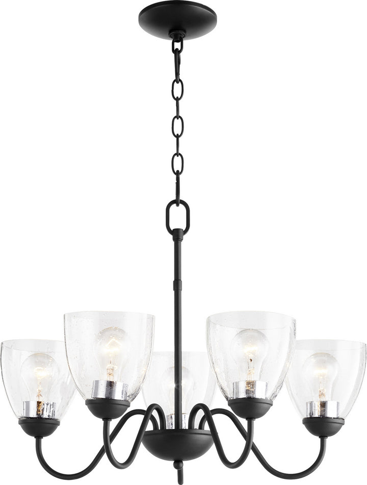 Quorum 6041 Chandeliers 6041-5-69 Chandelier Light - Textured Black