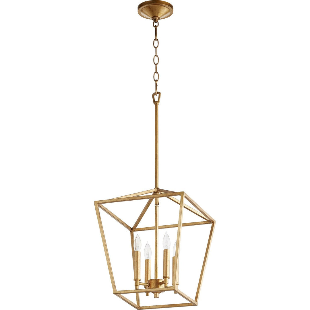 Quorum Gabriel 604-4-74 Pendant Light - Gold Leaf