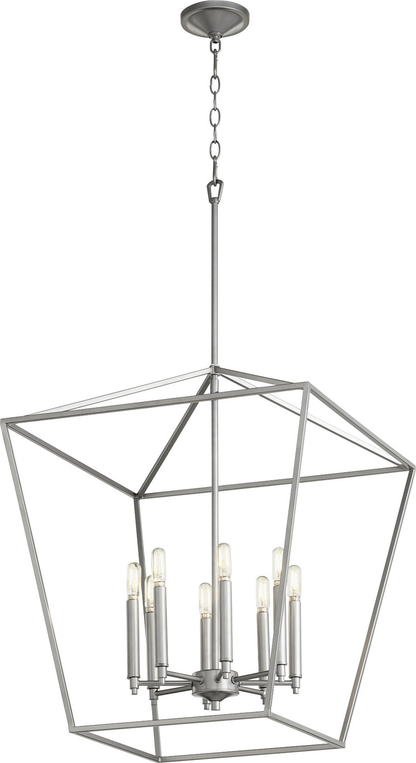 Quorum Gabriel 604-8-64 Pendant Light - Classic Nickel