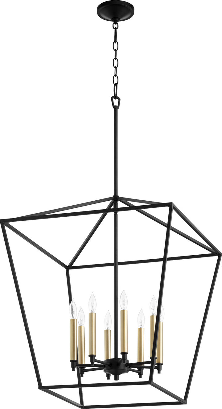 Quorum Gabriel 604-8-69 Pendant Light - Textured Black
