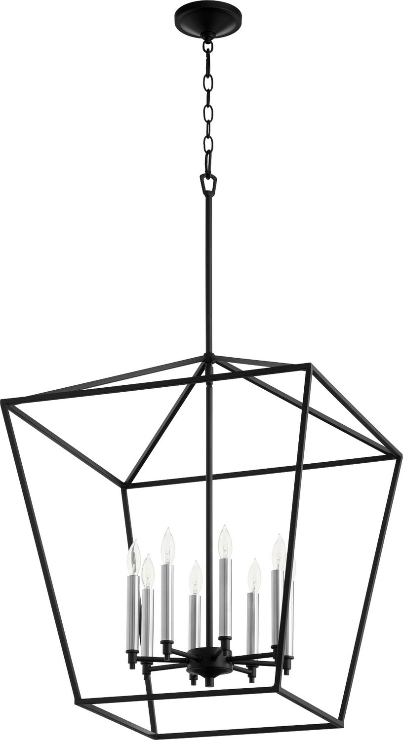 Quorum Gabriel 604-8-69 Pendant Light - Textured Black