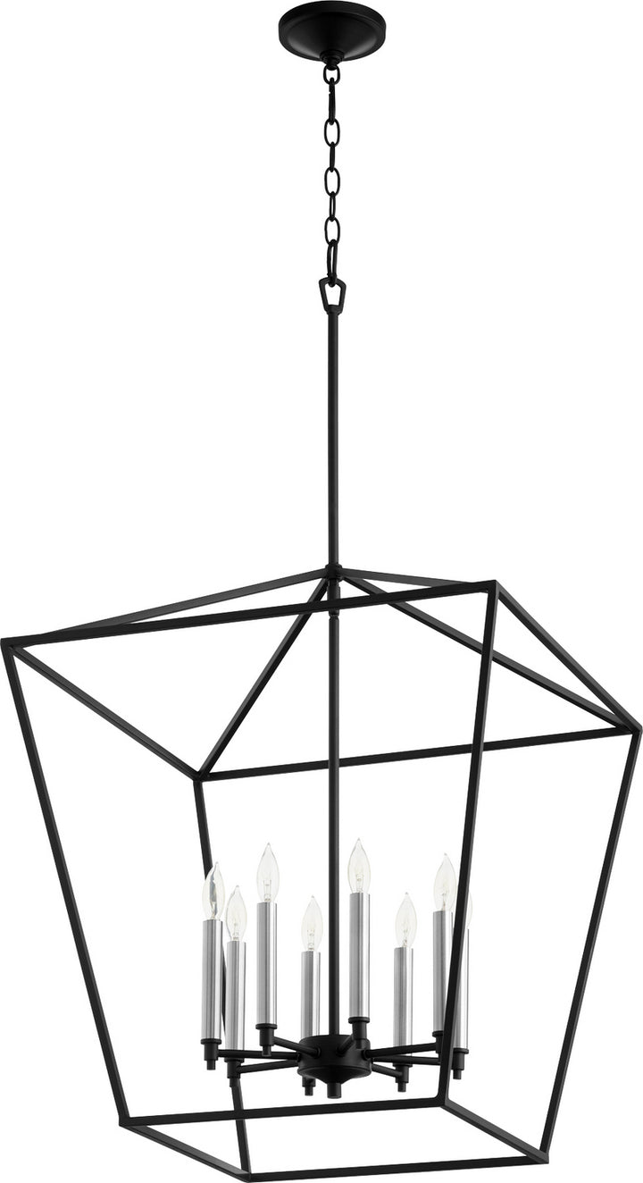Quorum Gabriel 604-8-69 Pendant Light - Textured Black
