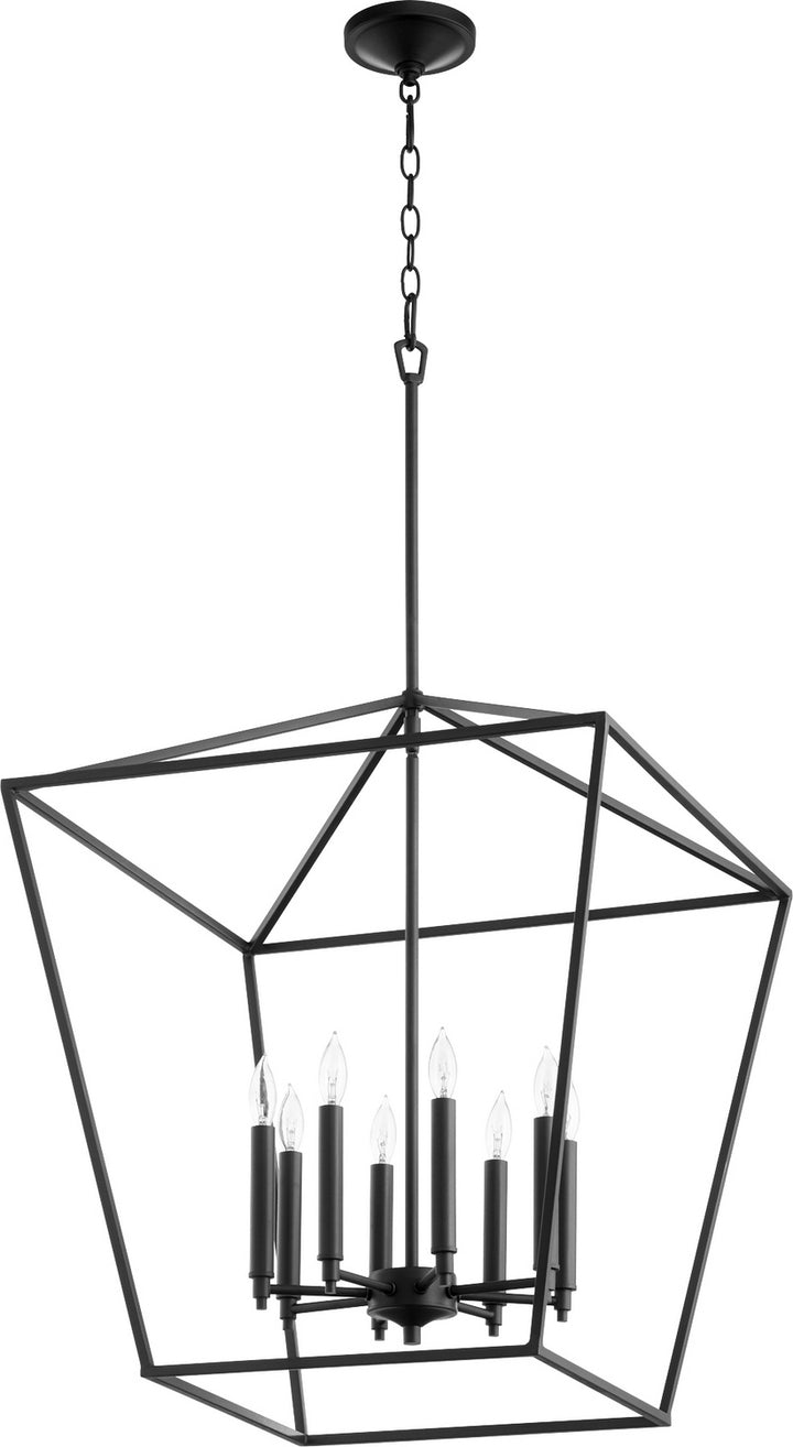 Quorum Gabriel 604-8-69 Pendant Light - Textured Black