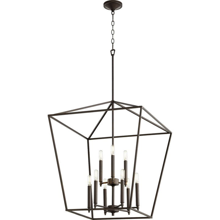 Quorum Gabriel 604-9-86 Pendant Light - Oiled Bronze