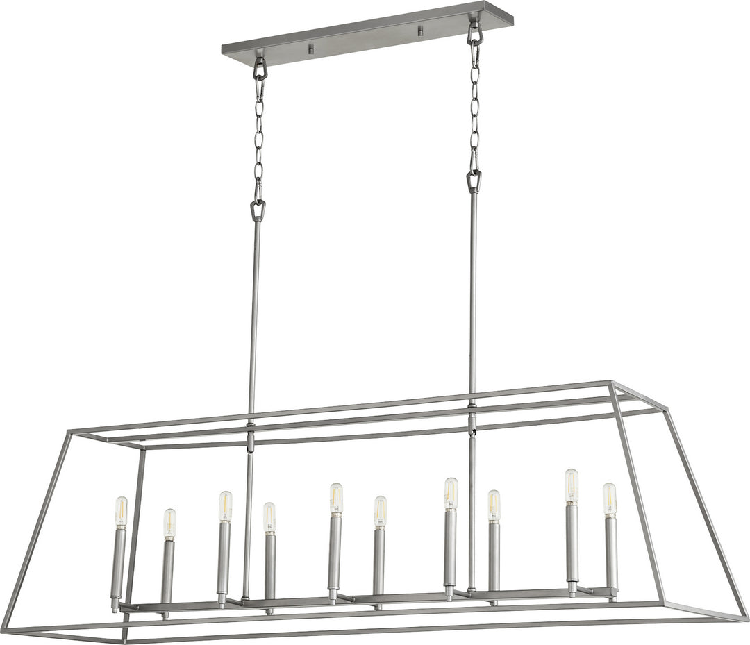 Quorum Gabriel 654-10-64 Pendant Light - Classic Nickel