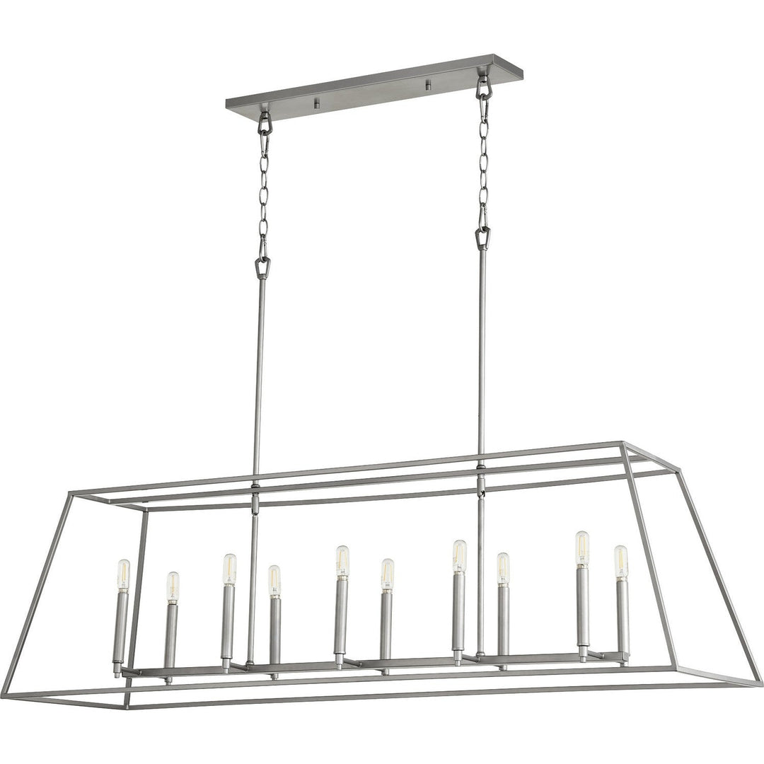 Quorum Gabriel 654-10-64 Pendant Light - Classic Nickel