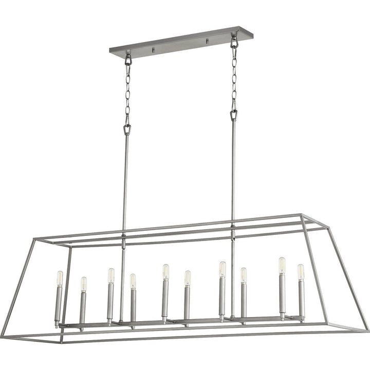 Quorum Gabriel 654-10-64 Pendant Light - Classic Nickel