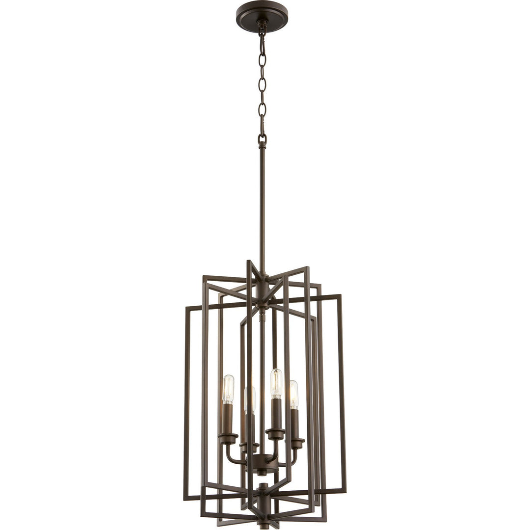 Quorum Hammond 688-4-86 Pendant Light - Oiled Bronze