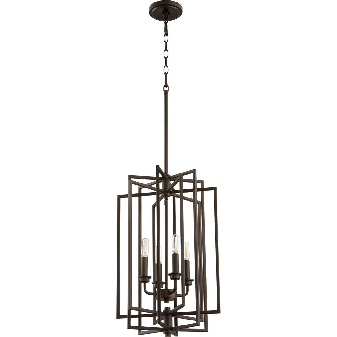 Quorum Hammond 688-4-86 Pendant Light - Oiled Bronze