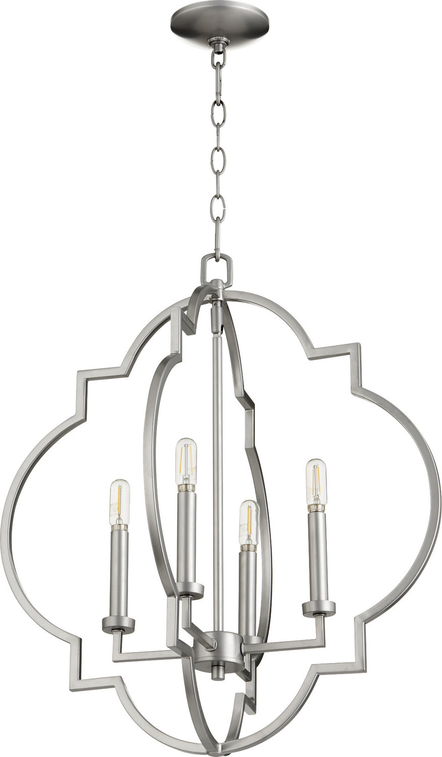 Quorum Dublin 6942-4-64 Pendant Light - Classic Nickel