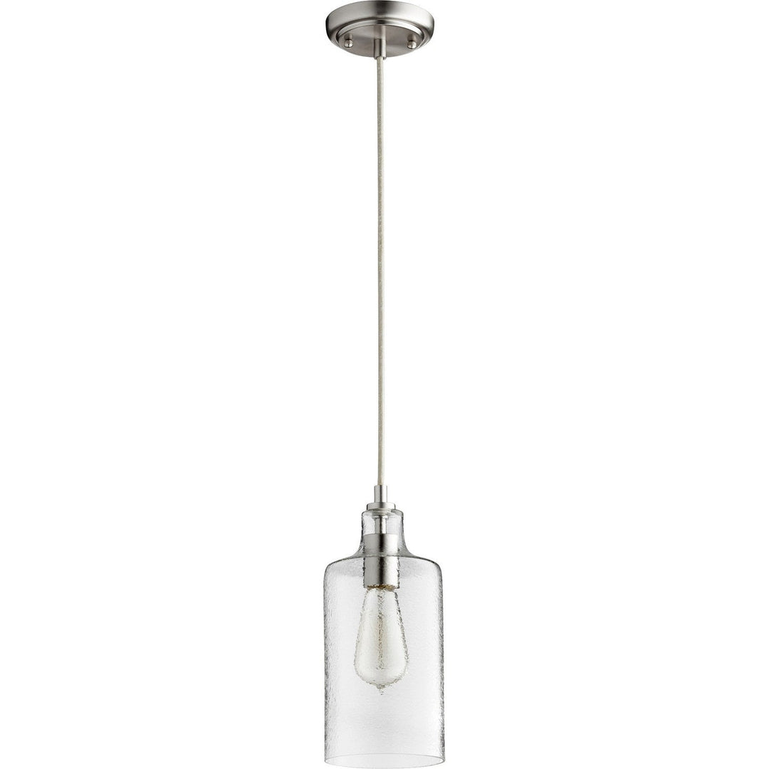 Quorum  8041-65 Pendant Light - Satin Nickel