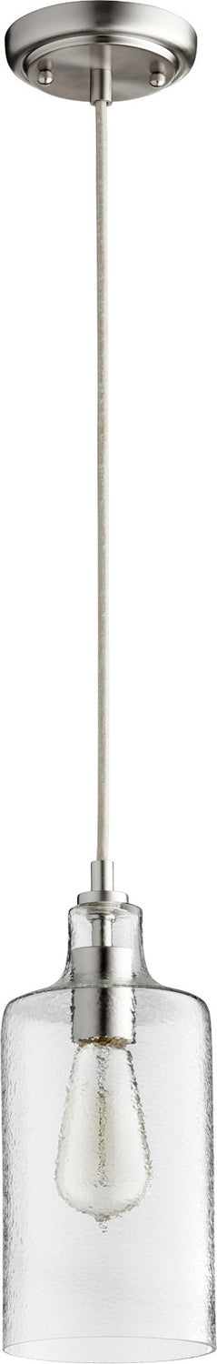 Quorum  8041-65 Pendant Light - Satin Nickel