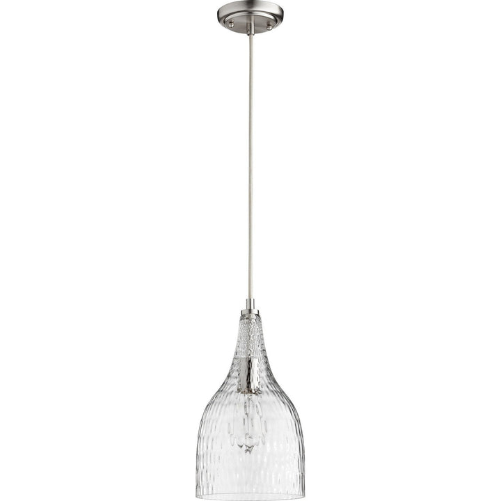 Quorum  8042-65 Pendant Light - Satin Nickel