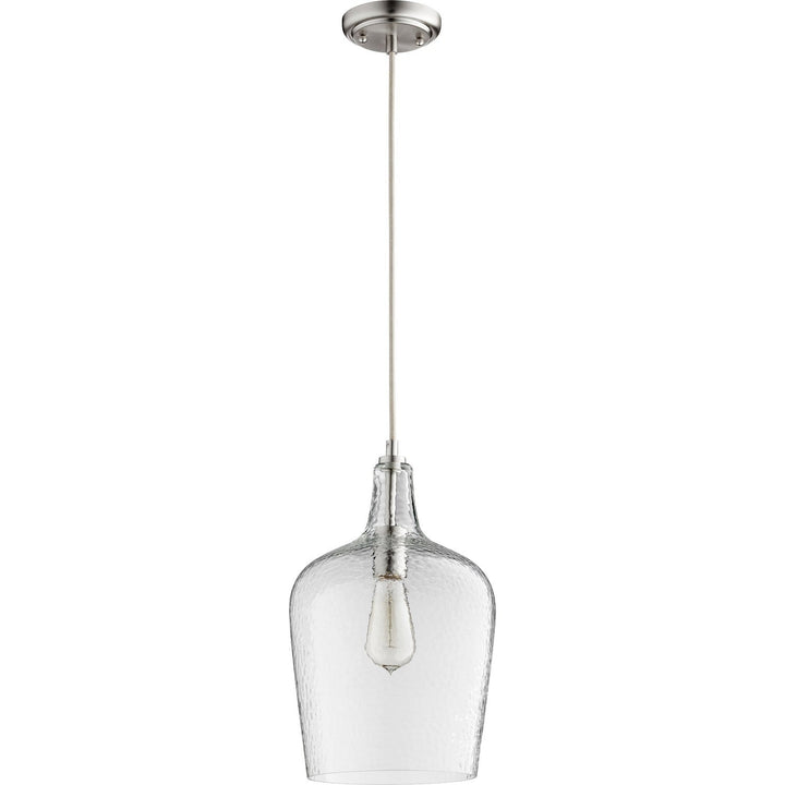 Quorum  8043-65 Pendant Light - Satin Nickel