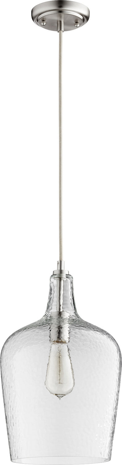 Quorum  8043-65 Pendant Light - Satin Nickel