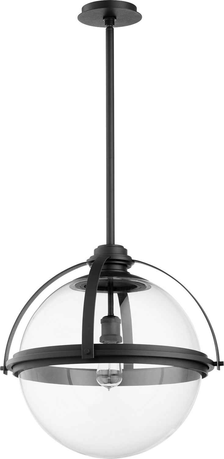 Quorum Meridian Globe Pendants 88-20-69 Pendant Light - Textured Black