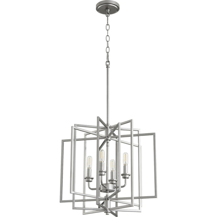 Quorum Hammond 888-4-64 Pendant Light - Classic Nickel