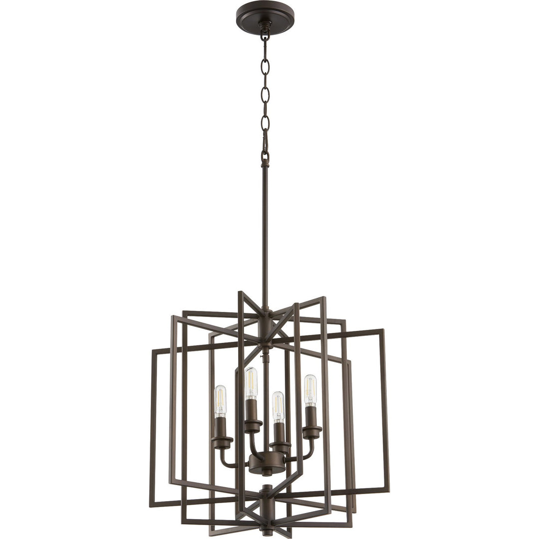 Quorum Hammond 888-4-86 Pendant Light - Oiled Bronze