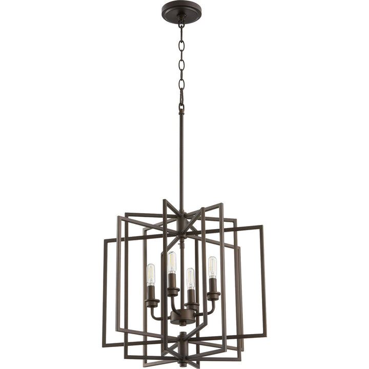 Quorum Hammond 888-4-86 Pendant Light - Oiled Bronze