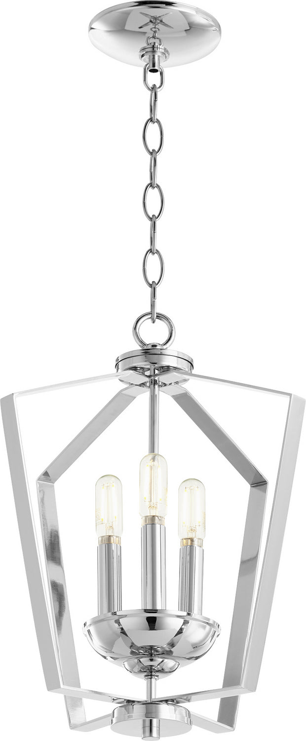 Quorum 3LT Entry Series 894-3-14 Pendant Light - Chrome