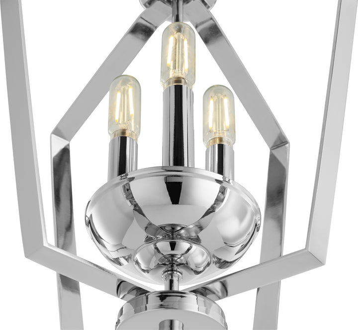 Quorum 3LT Entry Series 894-3-14 Pendant Light - Chrome