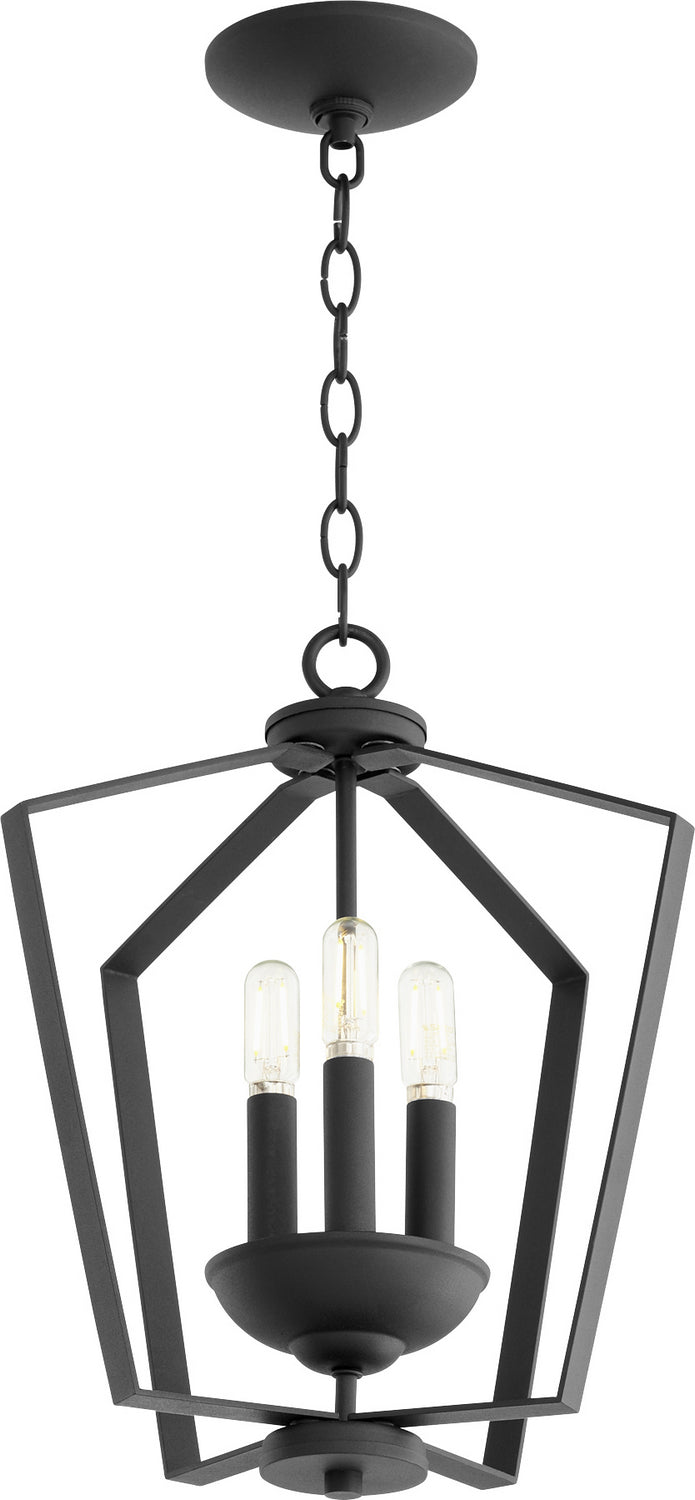 Quorum 3LT Entry Series 894-3-69 Pendant Light - Textured Black