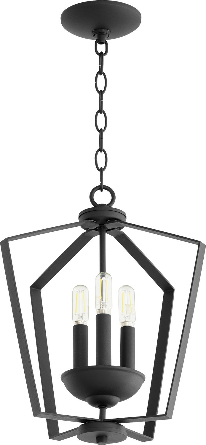 Quorum 3LT Entry Series 894-3-69 Pendant Light - Textured Black