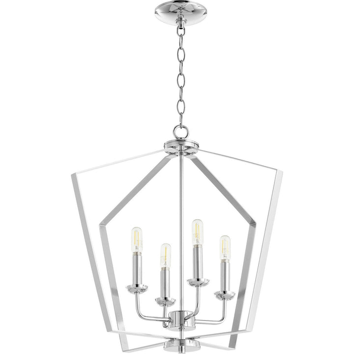 Quorum 4LT Entry Series 894-4-14 Pendant Light - Chrome