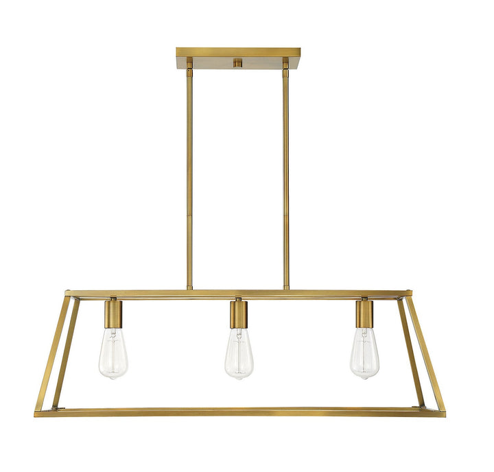 Savoy House Denton 1-326-3-322 Pendant Light - Warm Brass