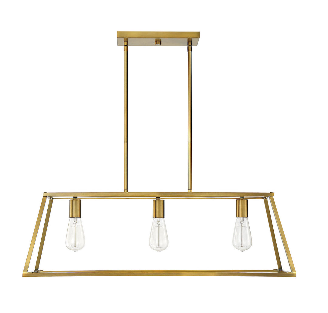 Savoy House Denton 1-326-3-322 Pendant Light - Warm Brass