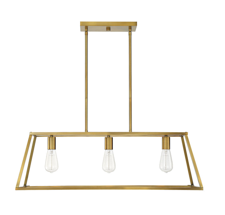 Savoy House Denton 1-326-3-322 Pendant Light - Warm Brass