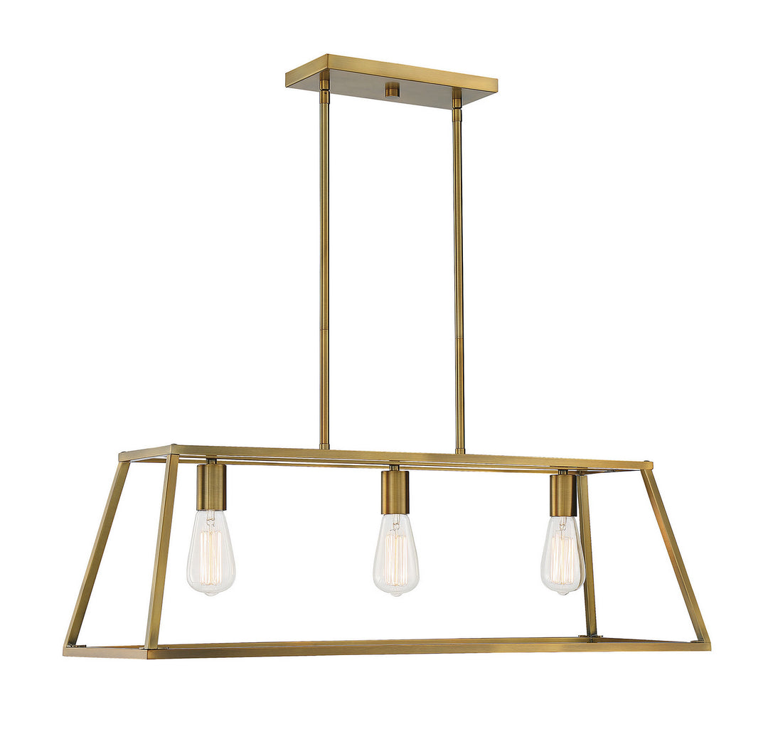 Savoy House Denton 1-326-3-322 Pendant Light - Warm Brass