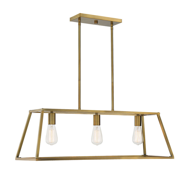 Savoy House Denton 1-326-3-322 Pendant Light - Warm Brass